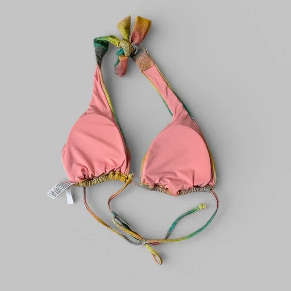 Gianni Bini Rainbow Sparkle Bikini - Picture 3 of 8